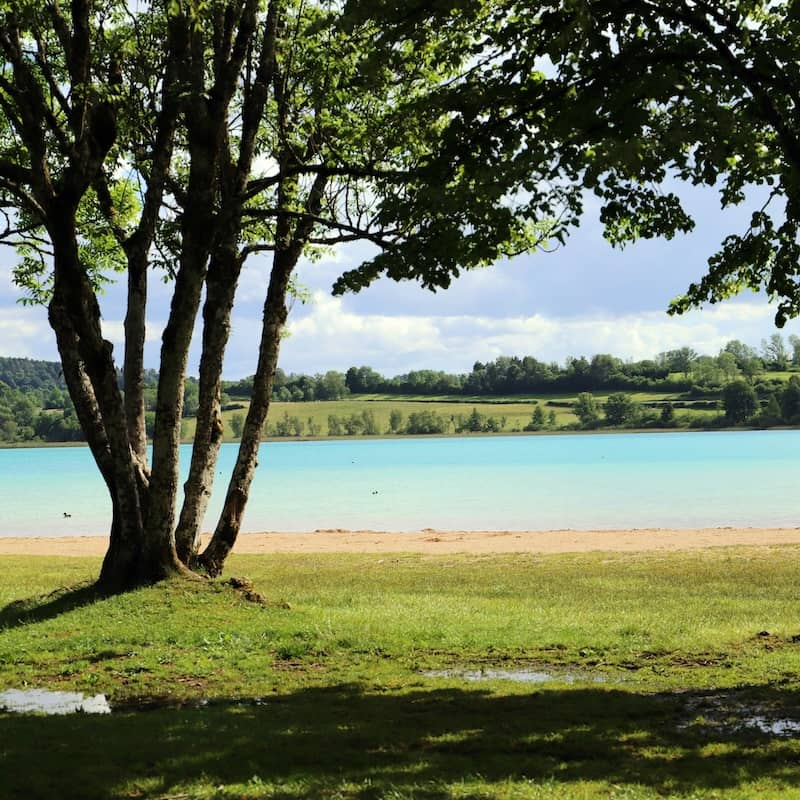 Clairvaux-les-Lacs dans le Jura, France