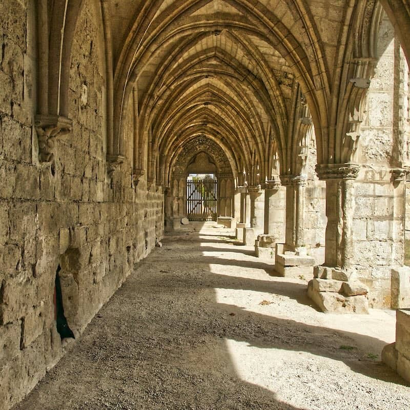 Abbaye Saint-Jean-des-Vignes à Soissons dans le département de l'Aisne (Hauts-de-France)