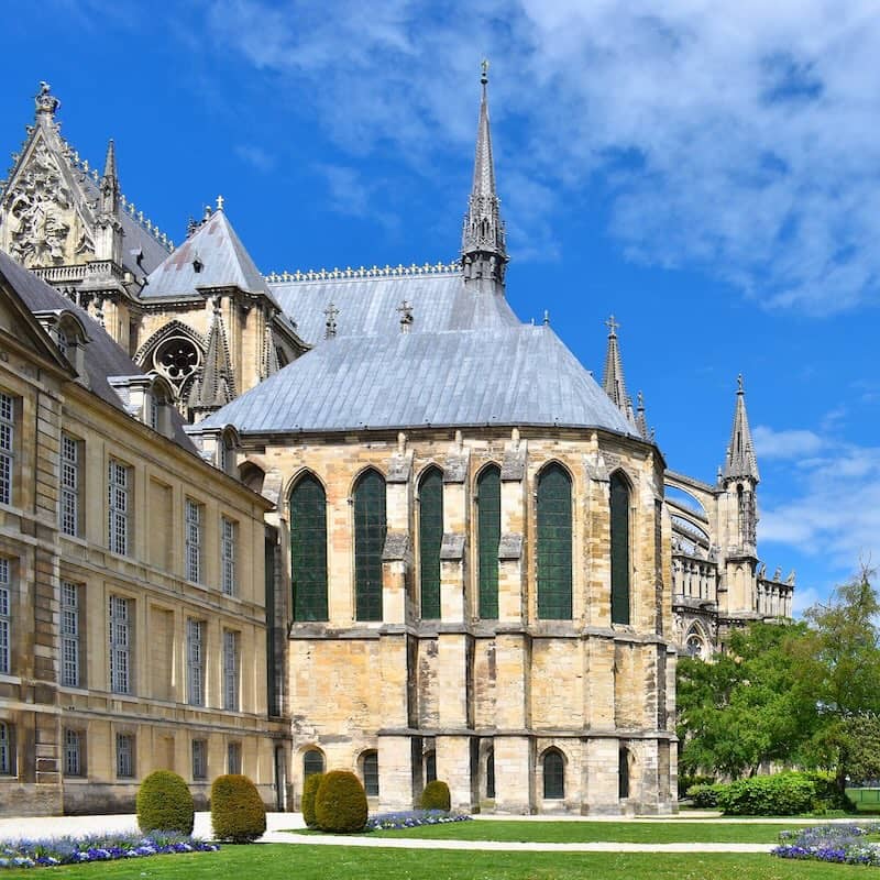 Cathédrale Notre-Dame de Reims dans de département de la Marne