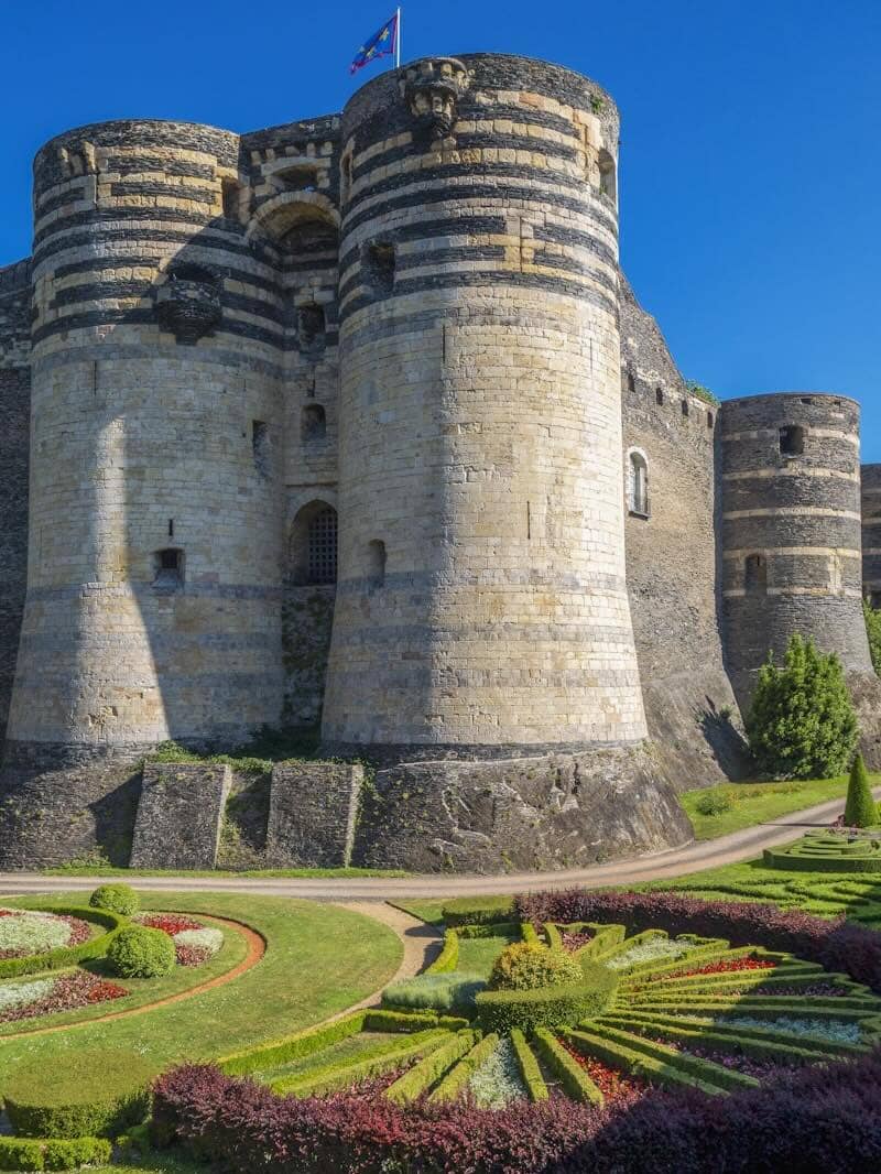 Château d'Angers en Pays de la Loire, France