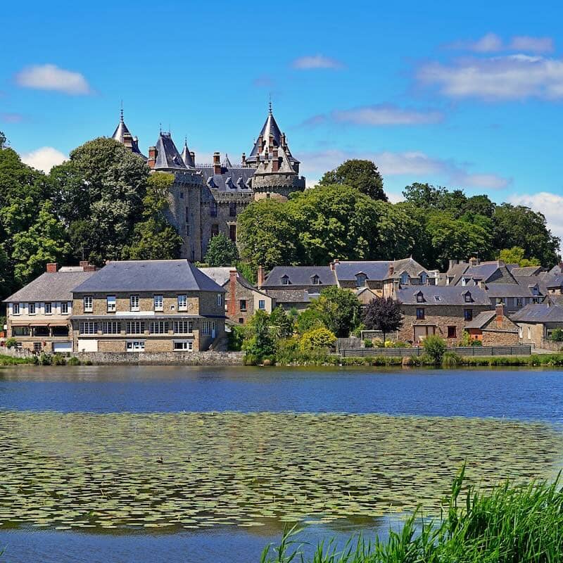 Château de Combourg en Ille-et-Vilaine, Bretagne