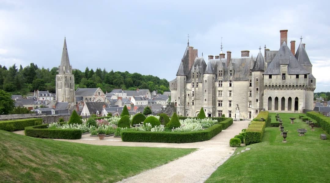 Château de Langeais en Indre et Loire, région Centre-Val de Loire (France)