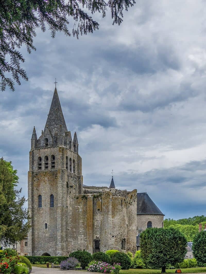 Collégiale Saint-Liphard de Meung-sur-Loire dans le Loiret en région Centre-Val de Loire