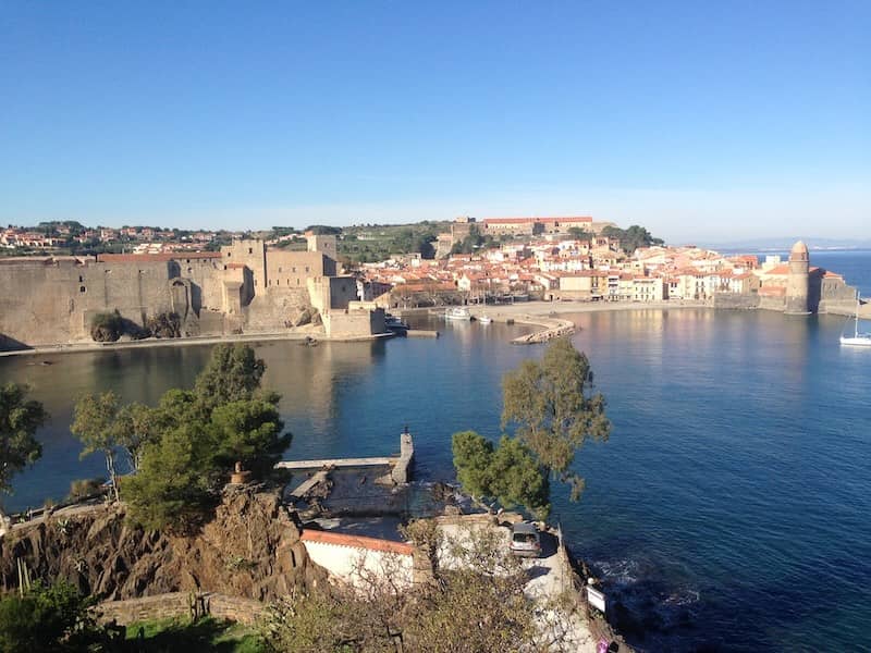 Collioure sur la côte Vermeille dans les Pyrénées-Orientales