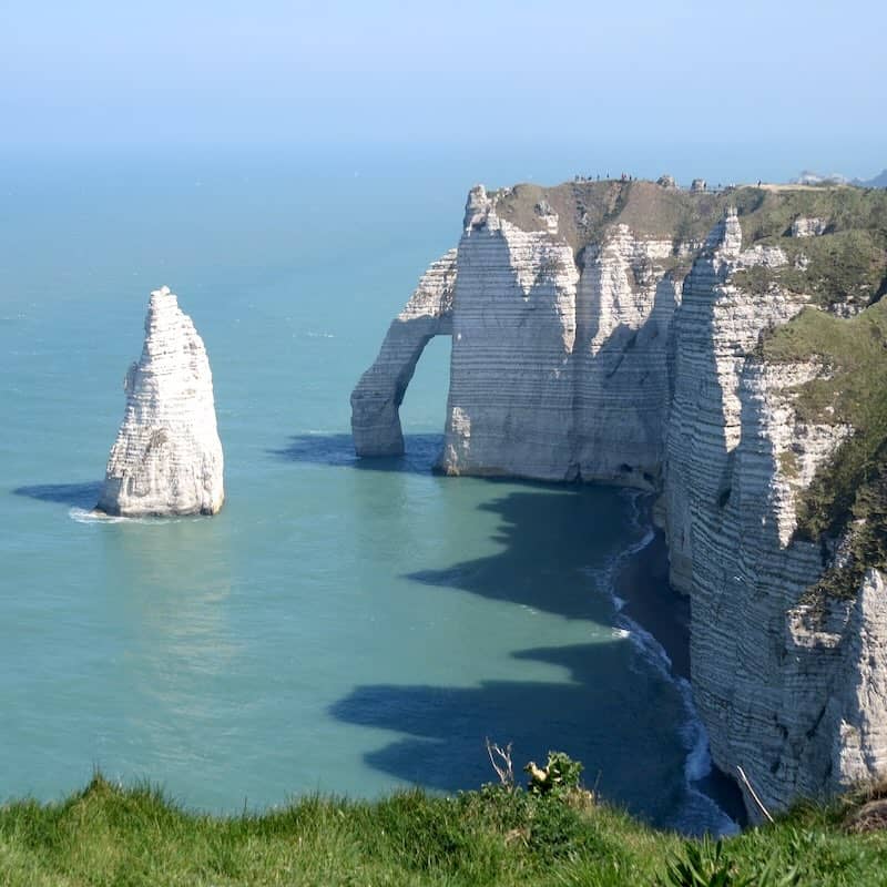 Falaises d'Étretat en Normandie