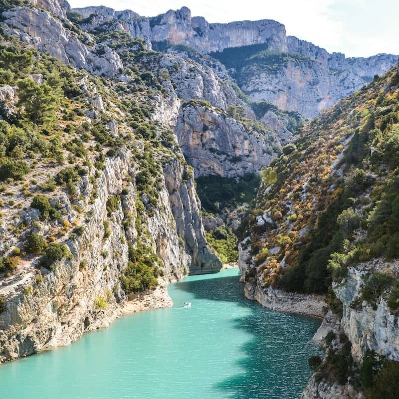 Gorges du Verdon dans le département des Alpes-de-Haute-Provence, France