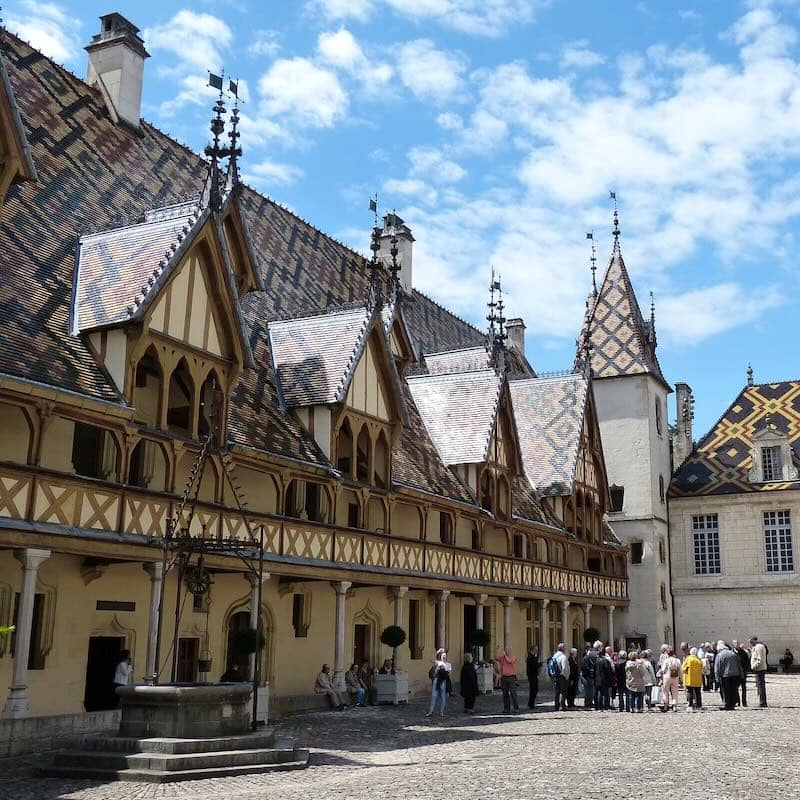 Hospices de Beaune en Bourgogne-Franche-Comté, France