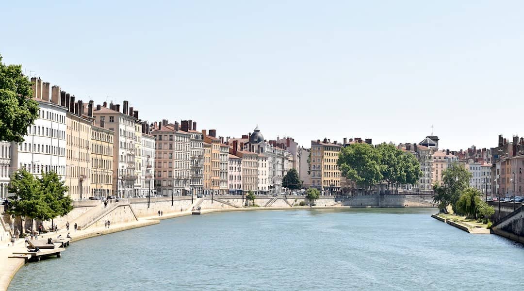 Ville de Lyon dans le Rhône, France