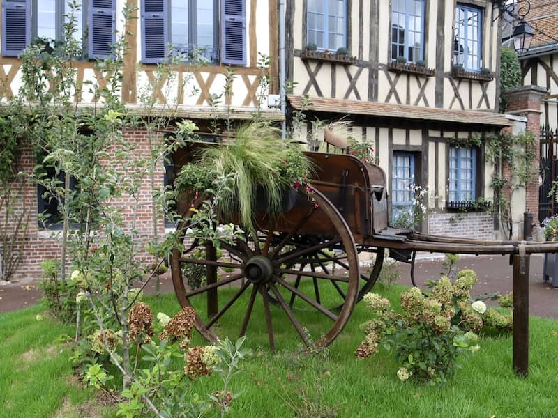 Lyons la Forêt dans le département de l'Eure en région Normandie, élu plus beau village de France