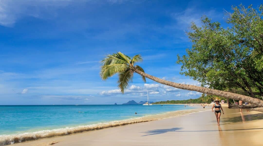 Martinique, plage de Grande Anse des Salines