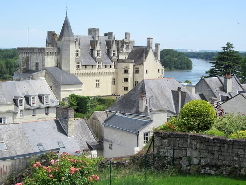 Montsoreau dans le Maine-et-Loire, un des Plus Beaux Villages de France