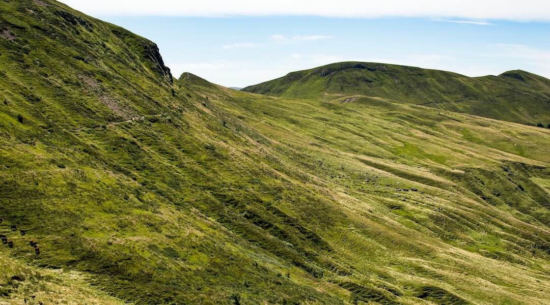 Paysage du Cantal, France