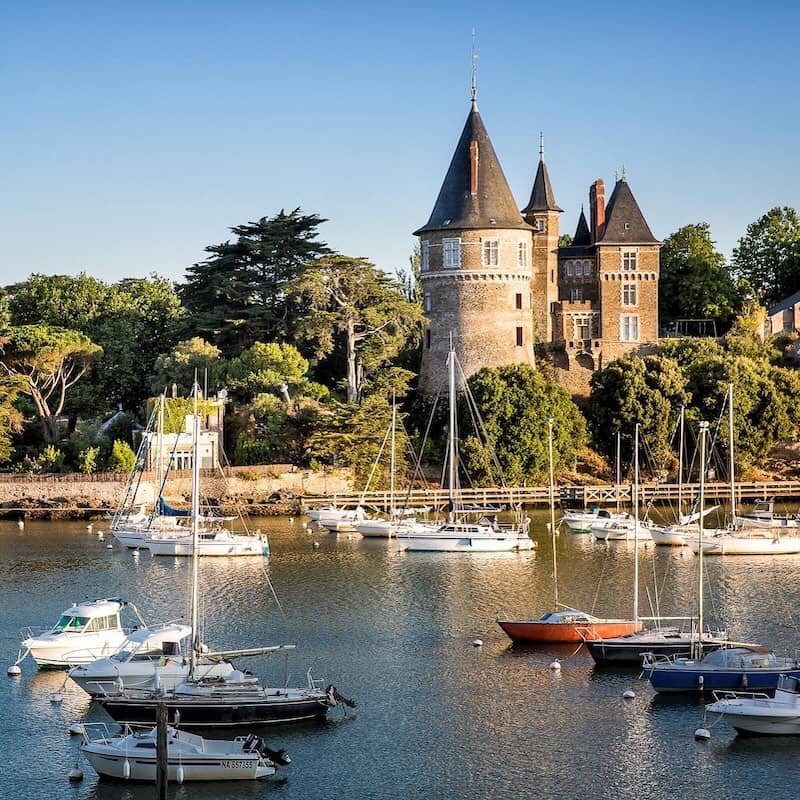 Pornic et son château médiéval en Loire Atlantique