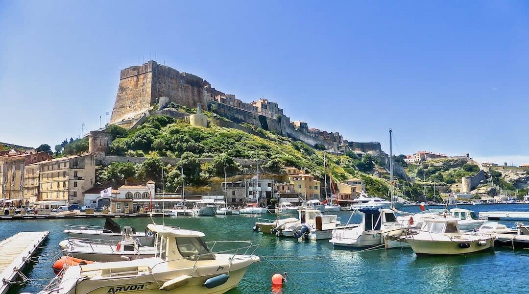 Port de Calvi en Corse, France