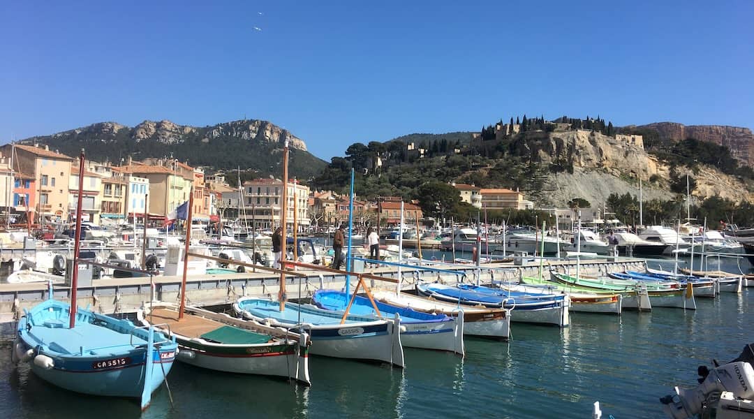 Port de Cassis dans les Bouches-du-Rhône en région Provence-Alpes-Côte d'Azur