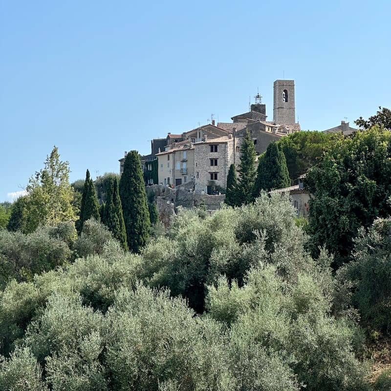 Village de Saint-Paul de Vence dans les Alpes-Maritimes