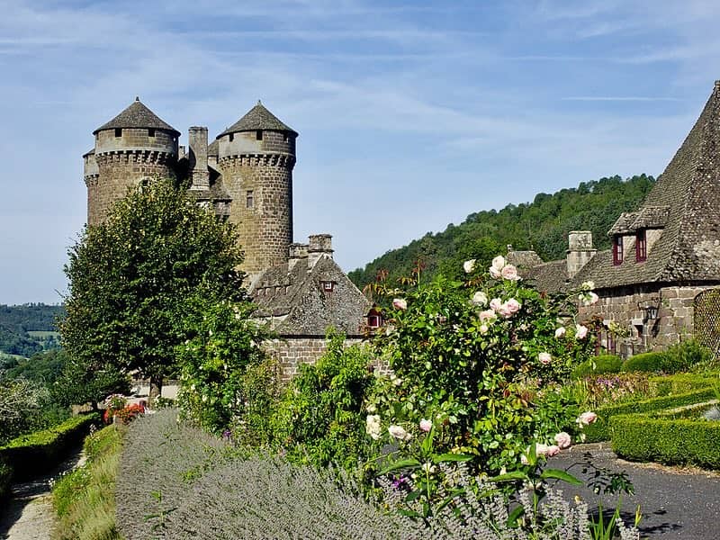 Château d’Anjony à Tournemire dans le département du Cantal