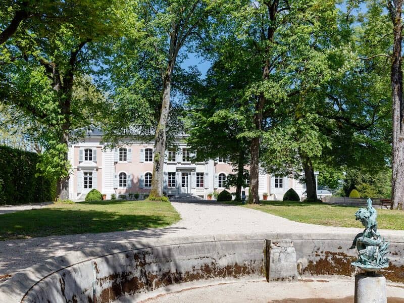 Château de Voltaire à Ferney-Voltaire dans le département de l'Ain en région Auvergne-Rhône-Alpes