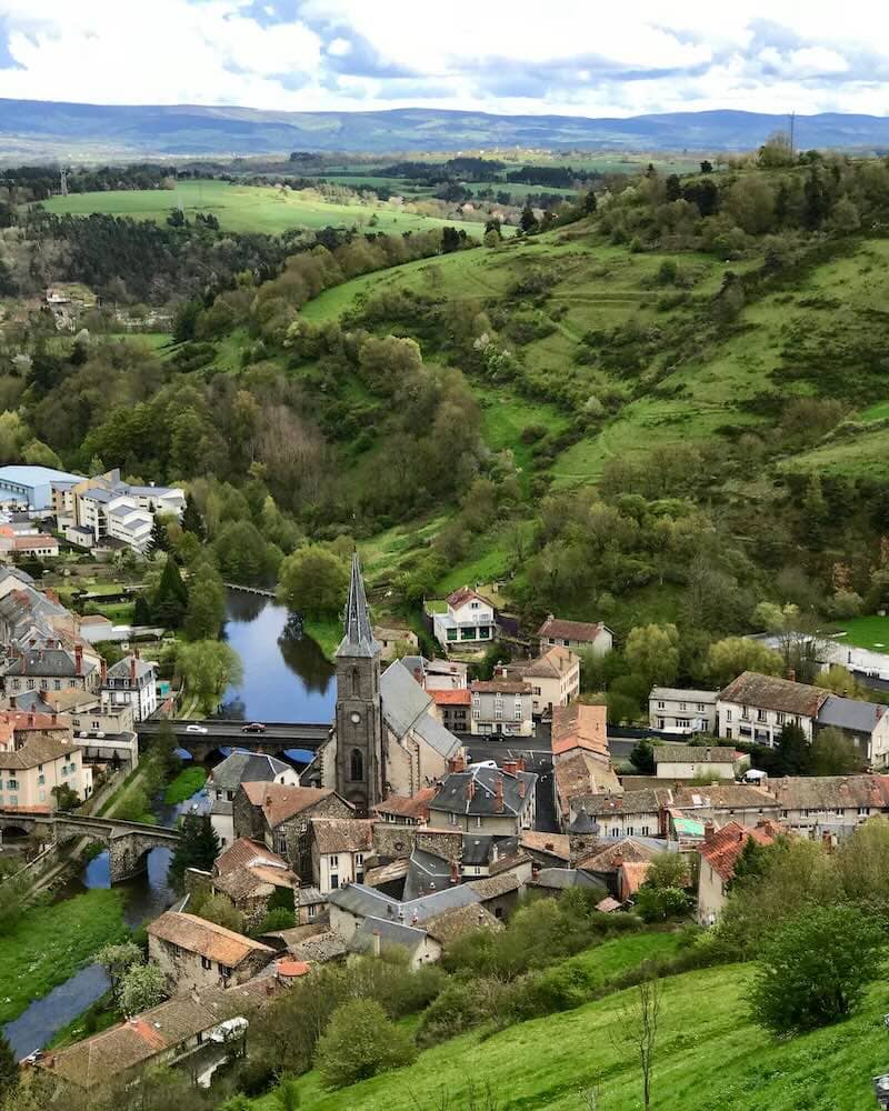 Cité médiévale de Murat dans le Cantal